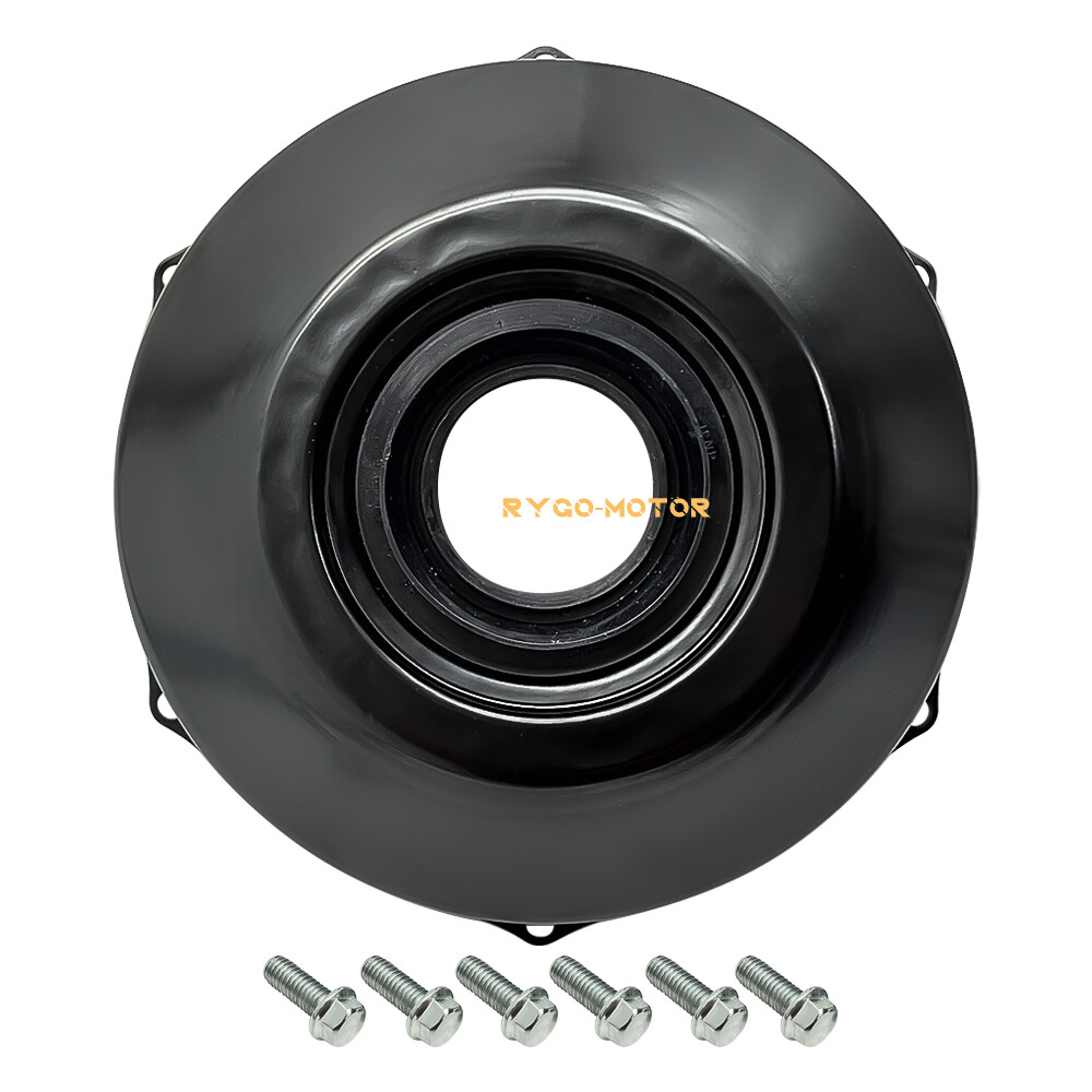 Rear Brake Drum Hub Plate Cover Shoes Bearing Seals for Honda TRX300 FourTrax300