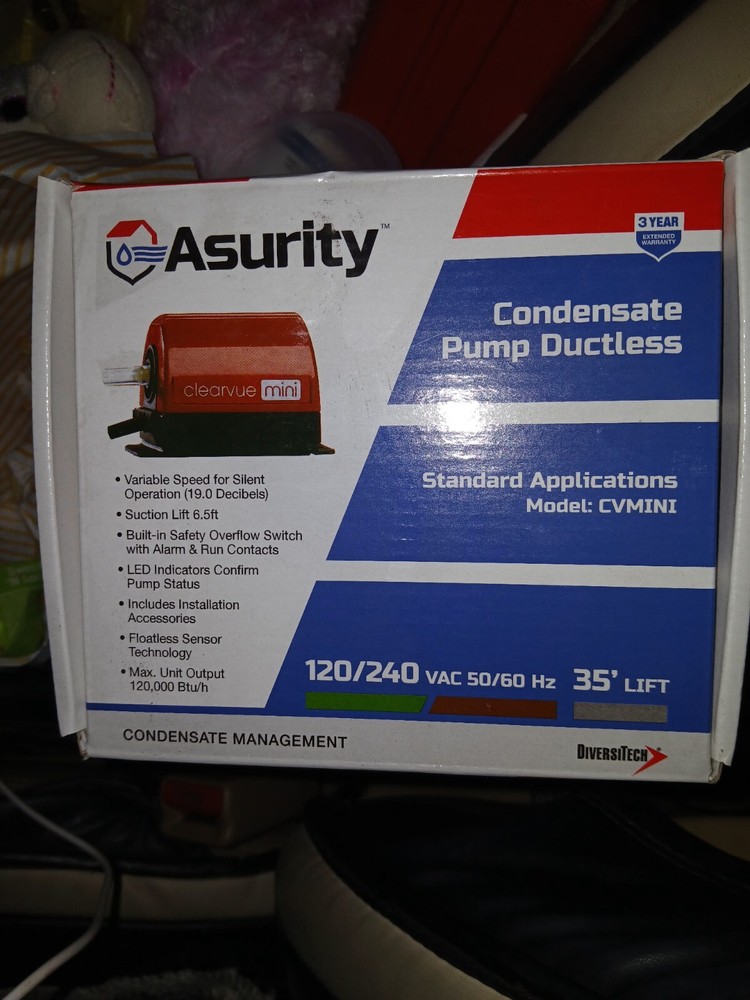 Diversitech CVMINI Condensate Pump for Ductless Systems Mini Split B18-367 Loc 2