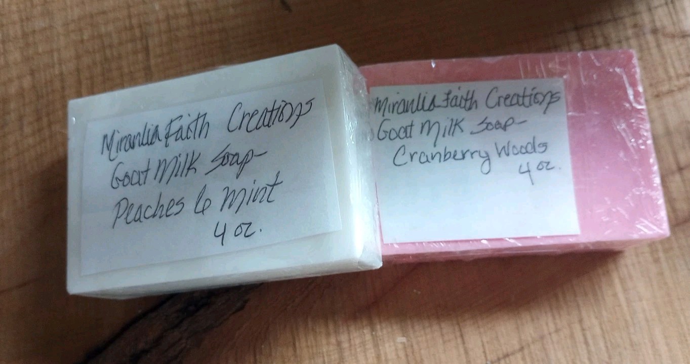 Goat's Milk Soap - 2/$6 Your Choice Of Scents!