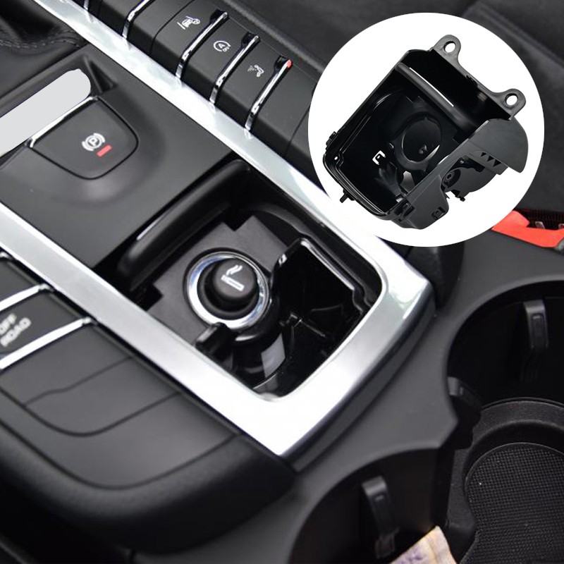 Car Center Upgrade Ashtray Box Cigarette Lighter For Porsche Macan 2014-2020