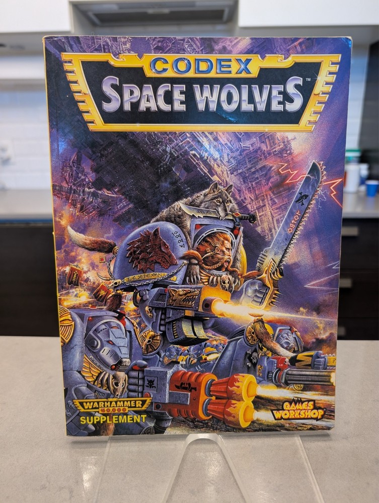Games Workshop Warhammer 40000 40K Codex 2nd Ed. Space Wolves