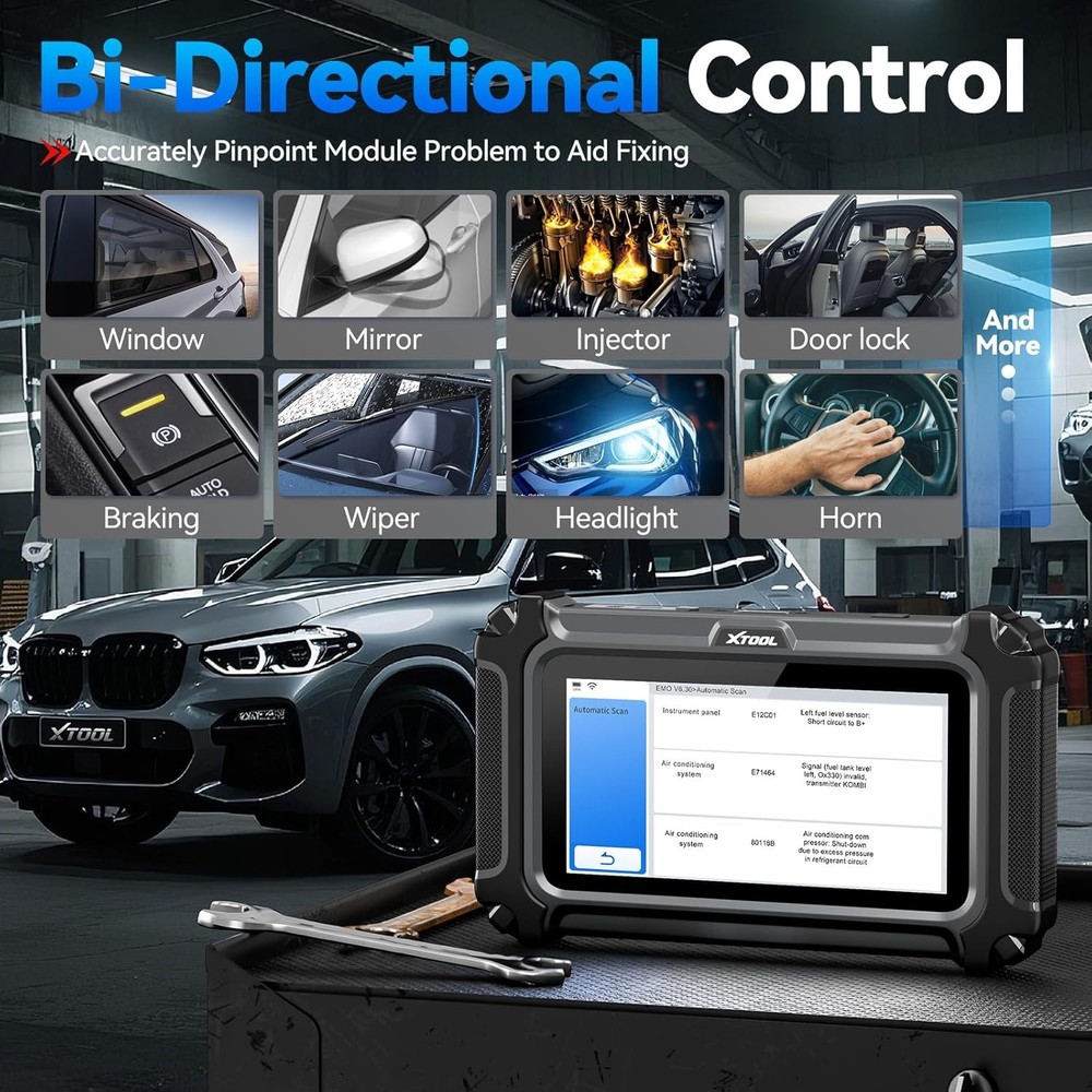 XTOOL IP500 for BMW All System Bidirectional OBD2 Scanner Diagnostic Tool Coding