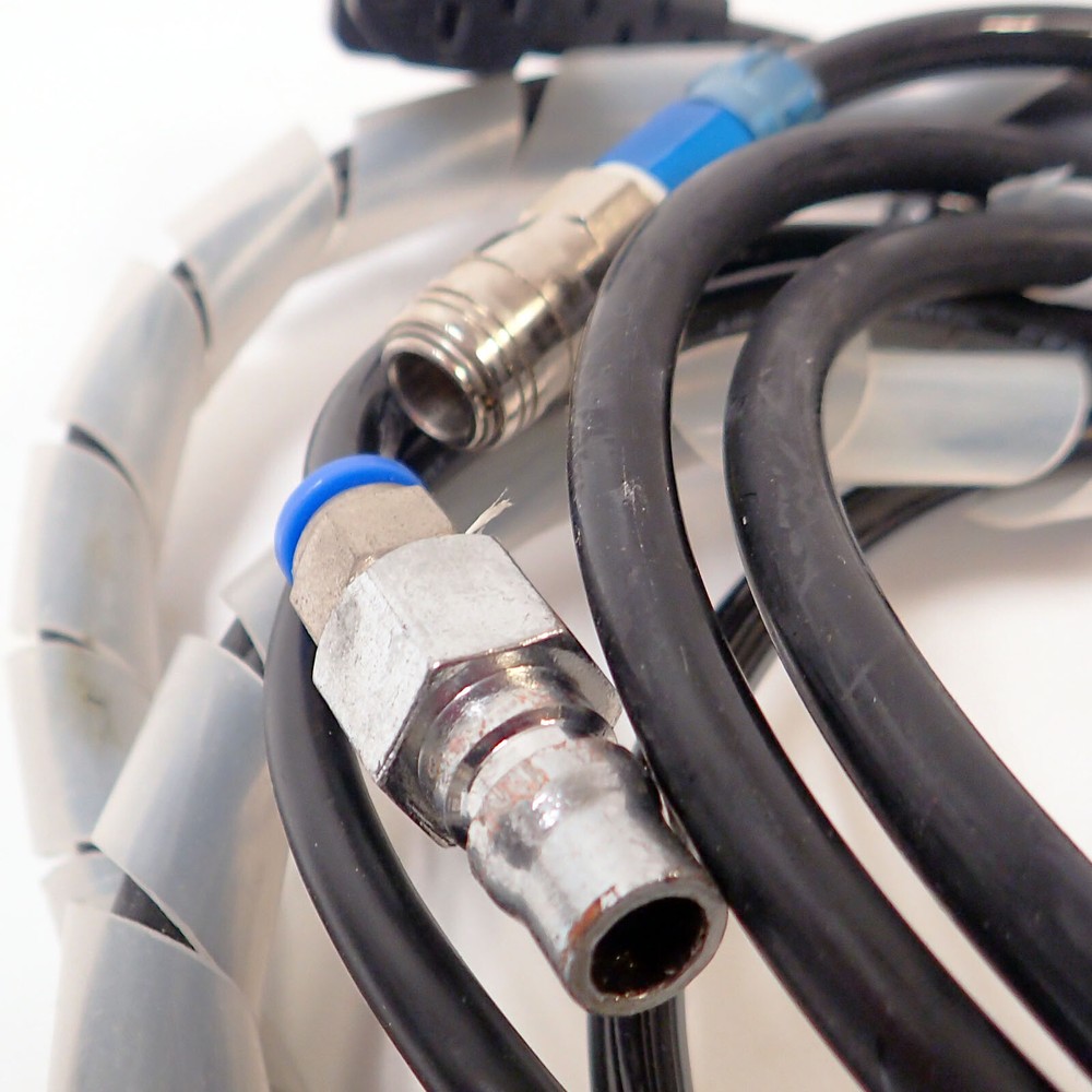 SMC PNEUMATIC AIR REGULATOR ASSEMBLY w MODULAR FILTER & MIST SEPARATOR