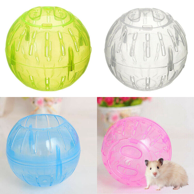 Rat Gerbil Hamster Ball Jogging Mice Rodent Pet Plastic Hamster Solid Exercise