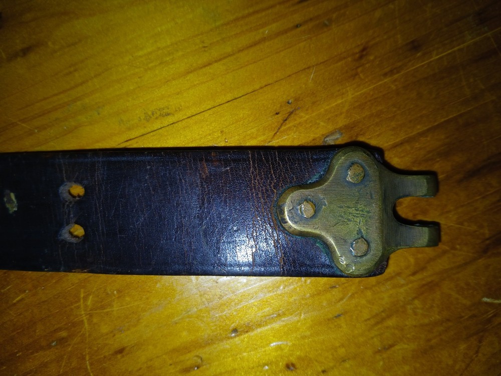 1903 Springfield Sling With Loop And Leather Keepers, Marked (EL)