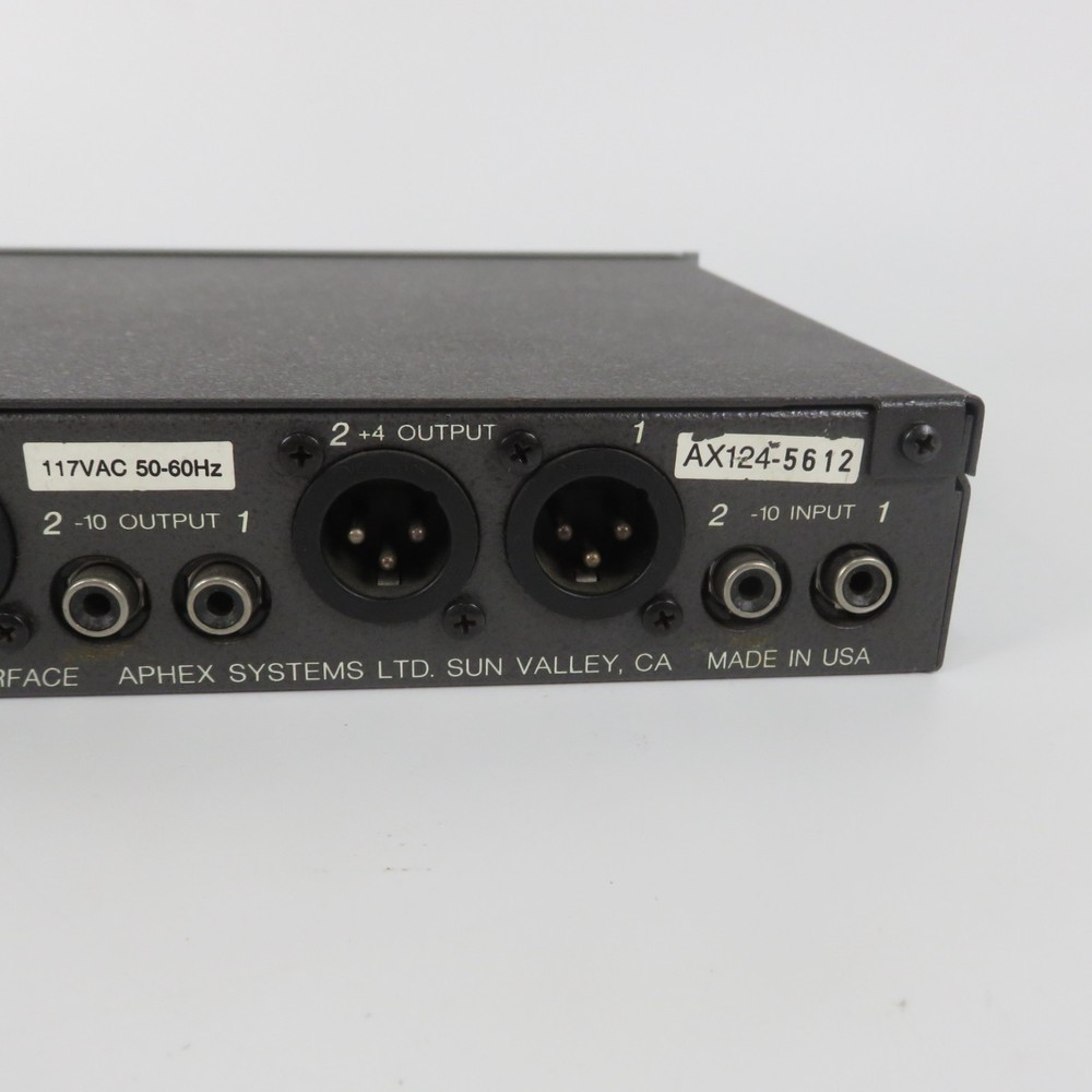 Aphex 124A 10/4 Interface 2 Channel Audio Leveler
