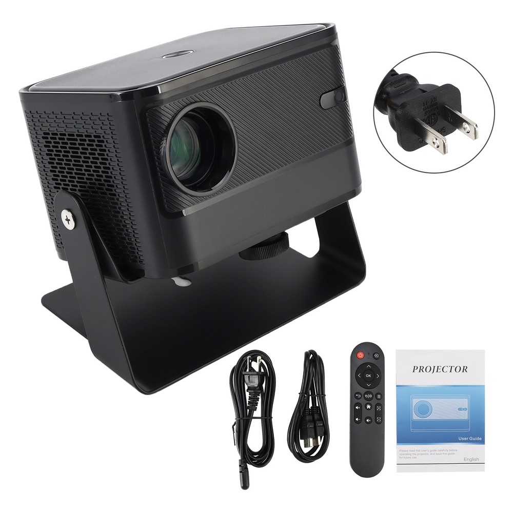 🚀4K Projector Smart Android Projector Smart Voice Dual Frequency HD Projector