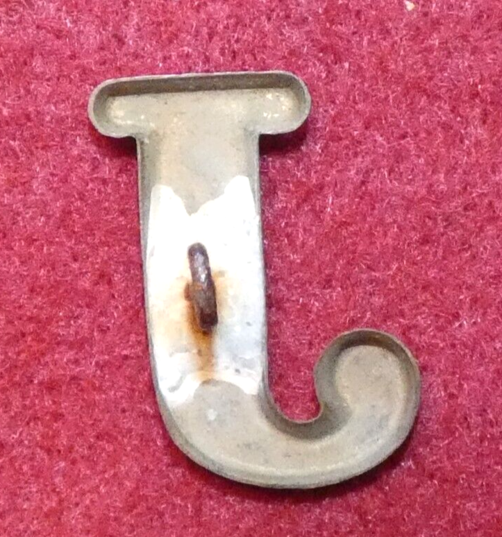 Original Civil War Company Letter "J"