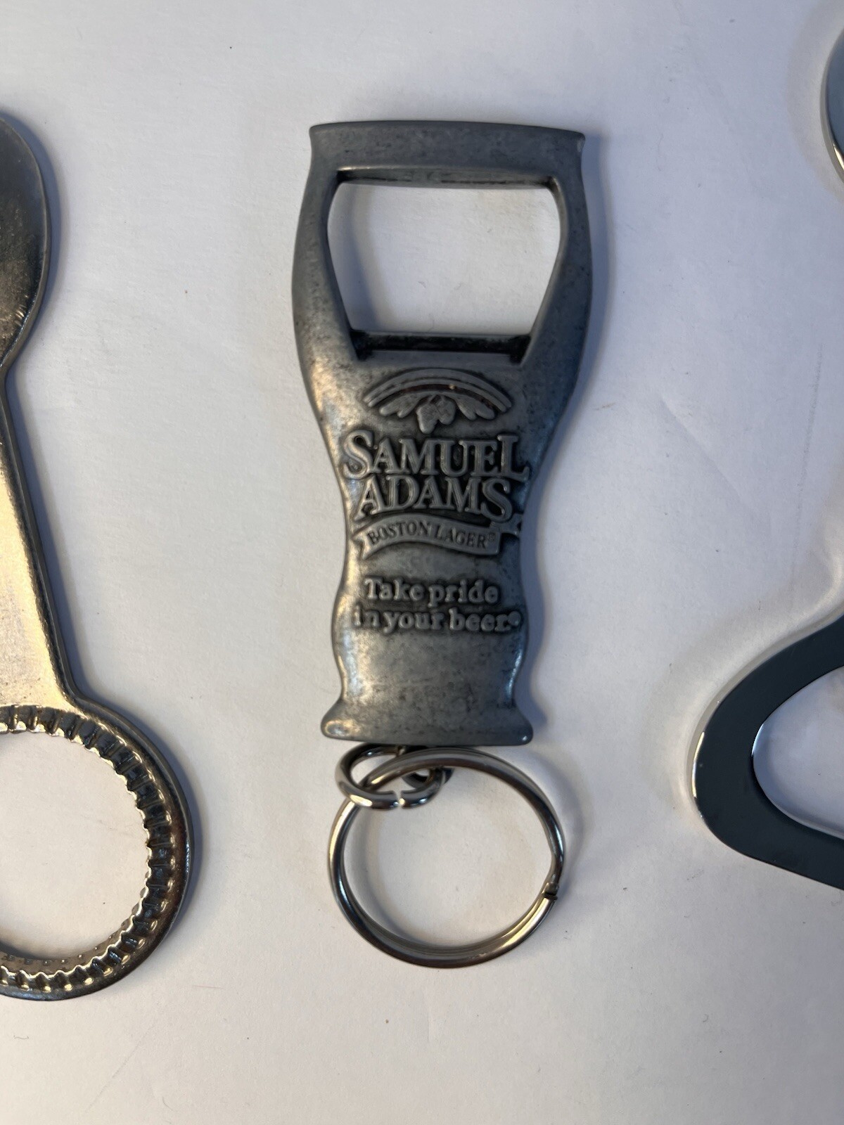 Bottle Openers Keychains Novelty Advertising Metal Samual Adams Fireball Ekco