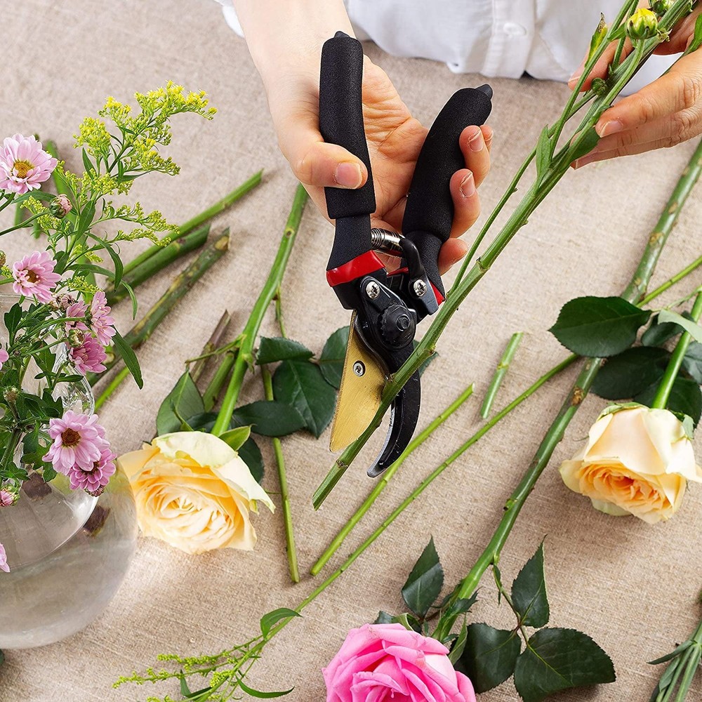 Pruning Shears Garden Shears 8" Professional Garden Scissors