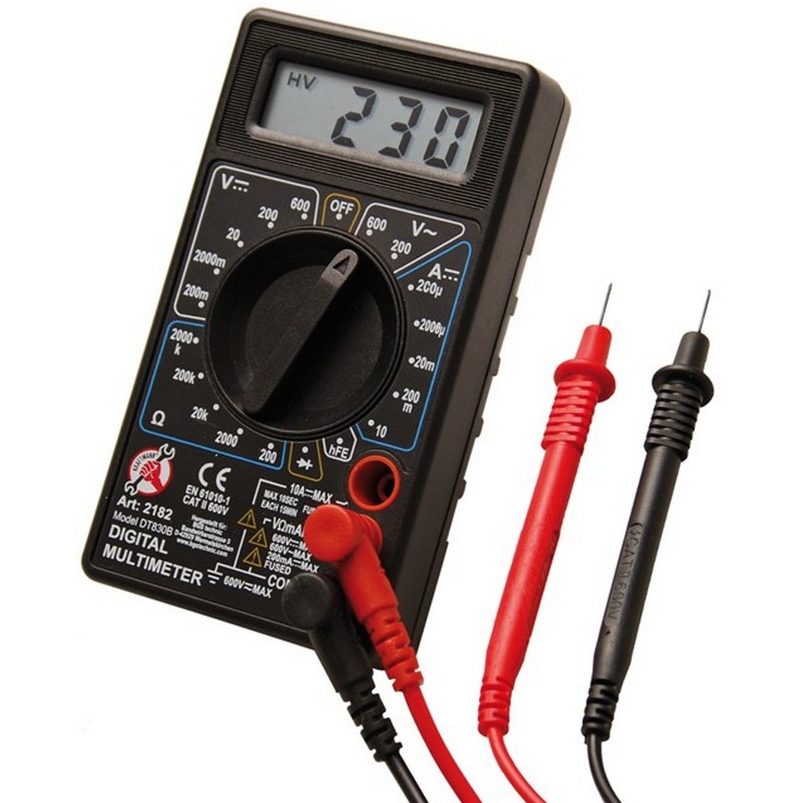 Digital Multimeter - Code BGS2182 FBGS2182 KRAFTMANN Workshop
