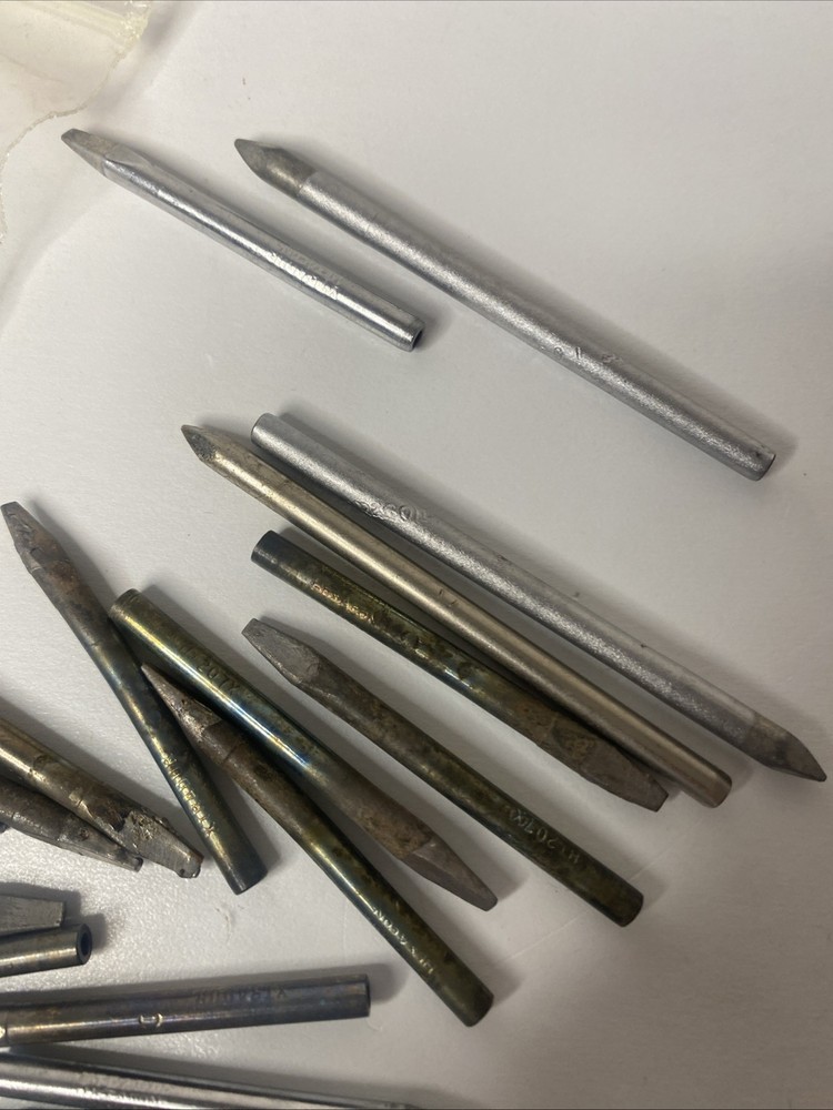 soldering iron tips, 22 Pc. some New Some Used…B88-2