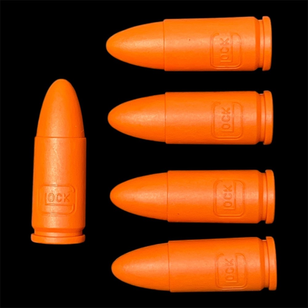 GLOCK - OEM Training Dummy Rounds - 9MM - 5 PACK - NEW! Snap Caps