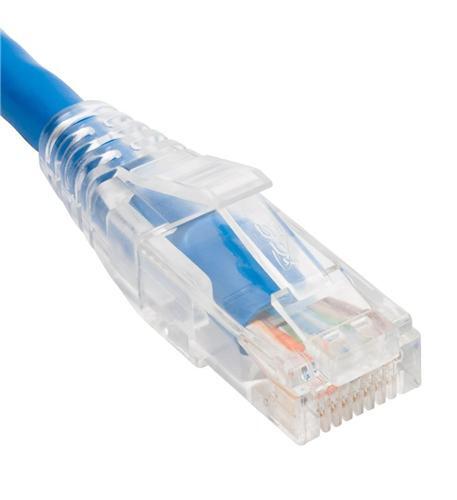 Icc ICPCST01BL Patch Cord Cat6 Clear Boot 1' Blue