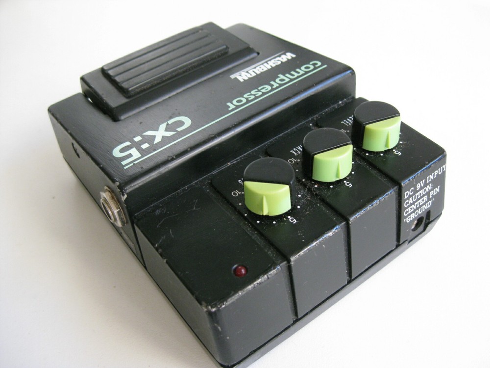 Vintage Washburn cx:7 Compressor Guitar Effect Pedal