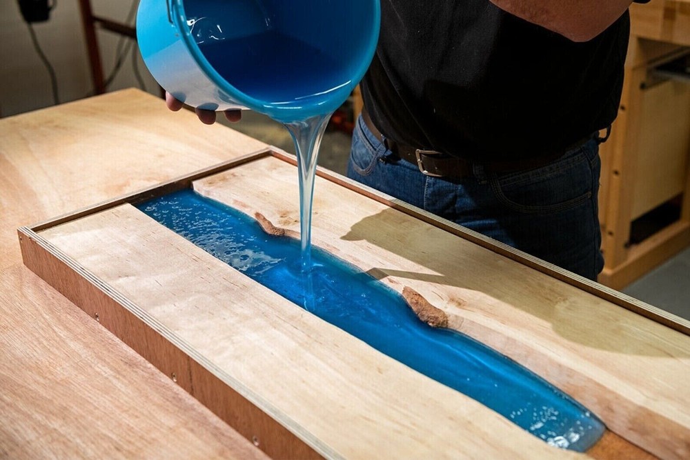Custom Order Epoxy Resin Table - Epoxy Resin Dining Table, Epoxy Table Home Deco