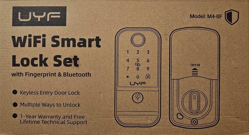 Smart Keyless Entry Door Lock