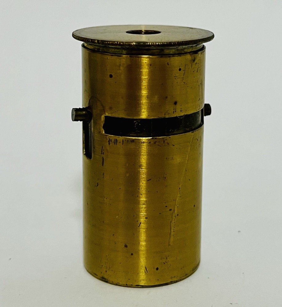 Antique Brass Field Pocket Microscope