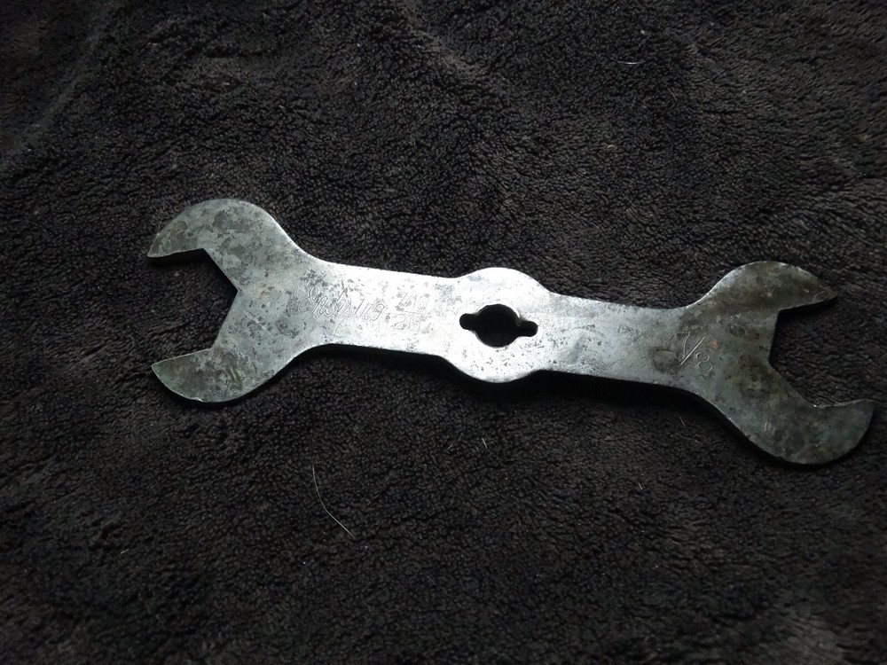 Vintage Indestro FLAT WRENCH 7/16  /  20