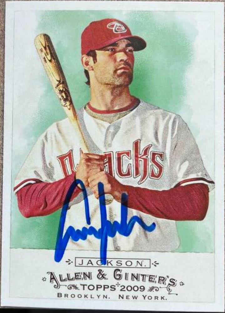 Conor Jackson Autographed 2009 Topps Allen & Ginter #202