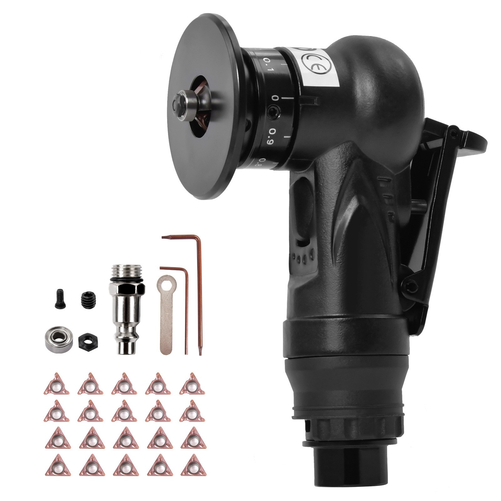 30000RPM Pneumatic Chamfering Machine Metal Trimming Air Chamfer Beveling Tools^