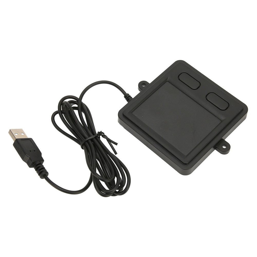 Wired USB Touchpad Multifunctional High Sensitivity 2 Button Design Black Portaˇ