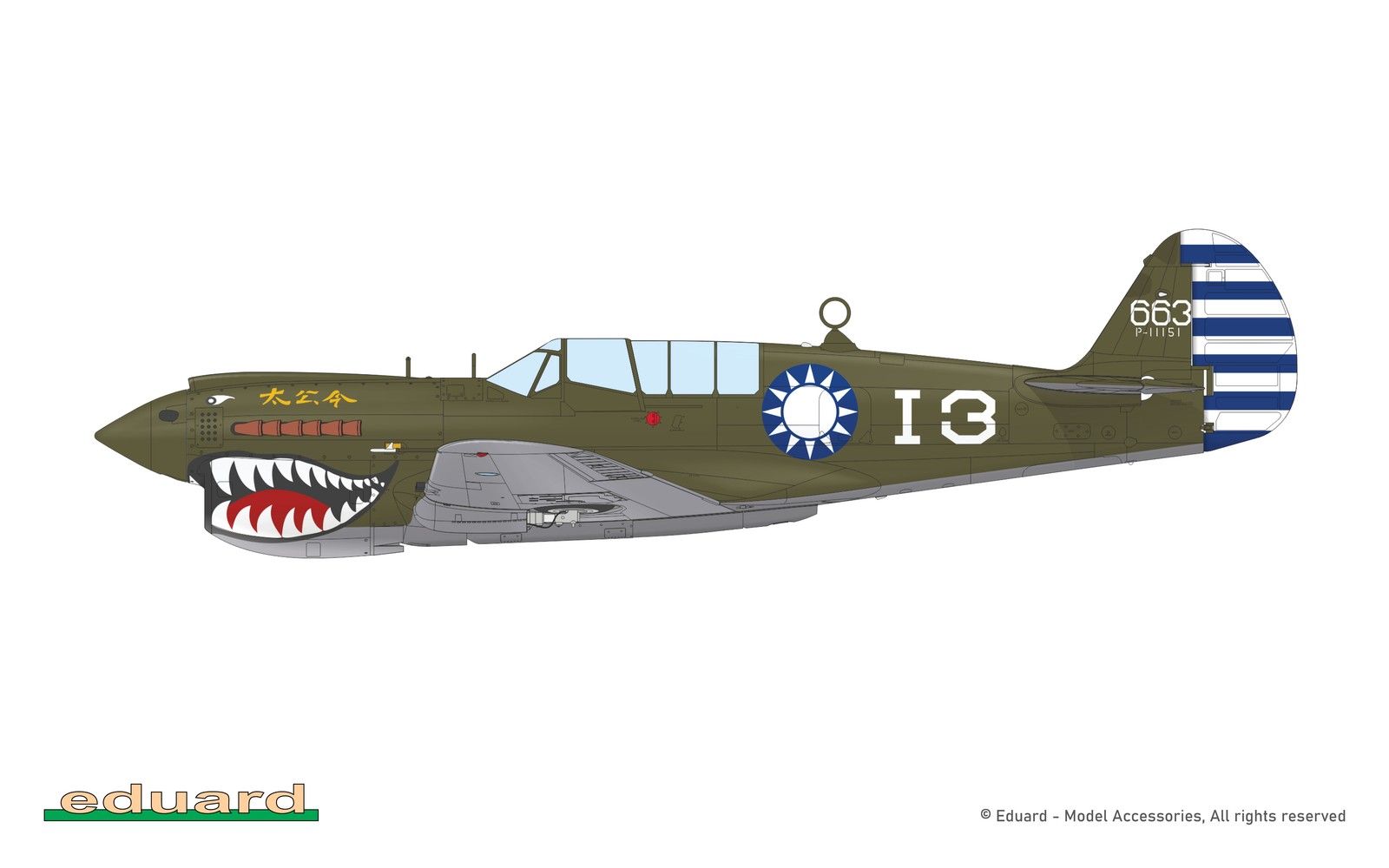 Eduard 1/48 P-40N Warhawk Royal Class Dual Combo R0025