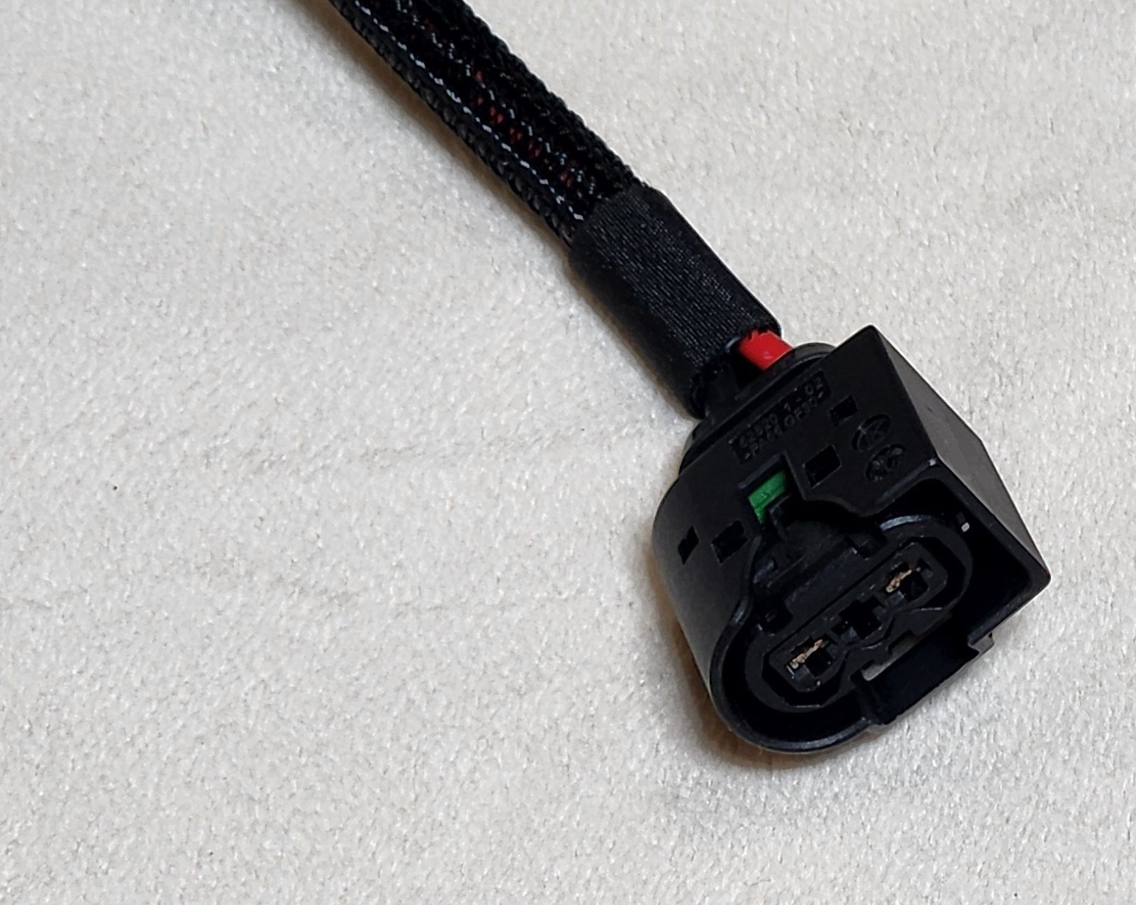 Pierburg CWA150 electric intercooler water pump fused relay 12AWG wiring harness