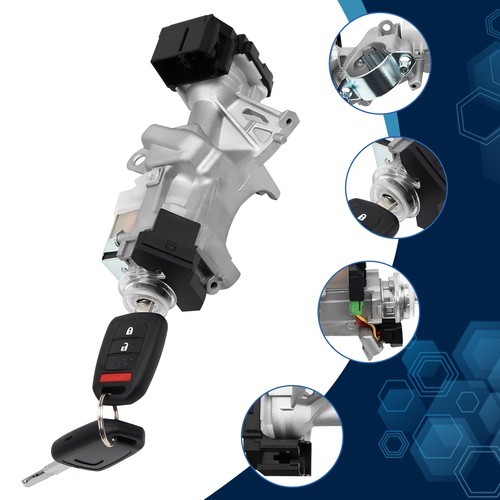 39730-T2A-A0 Ignition Lock Cylinder Switch with 2 Remote Keys Cylinder Switch.