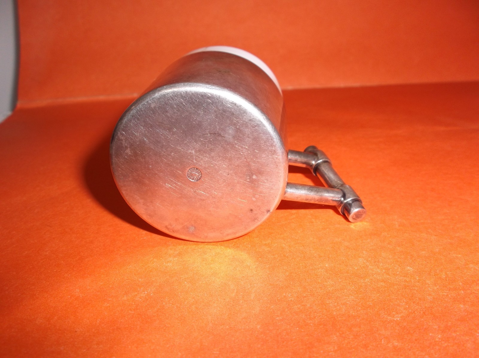 Vintage Silver Demitasse Espresso Cup by Krupp Berndorf, Original Liner