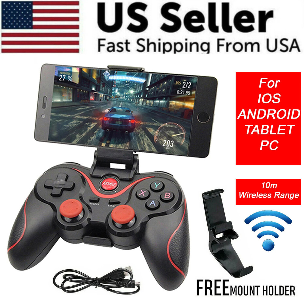 Wireless Bluetooth Mobile Game Controller Gamepad for iOS Android Phone PC Table
