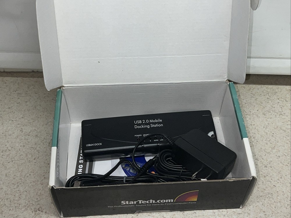 STAR TECHUSB 2.0 MOBILE DOCKING STATION MULTI-iNTERFACE SOLUTION FOR LAPTOP / PC