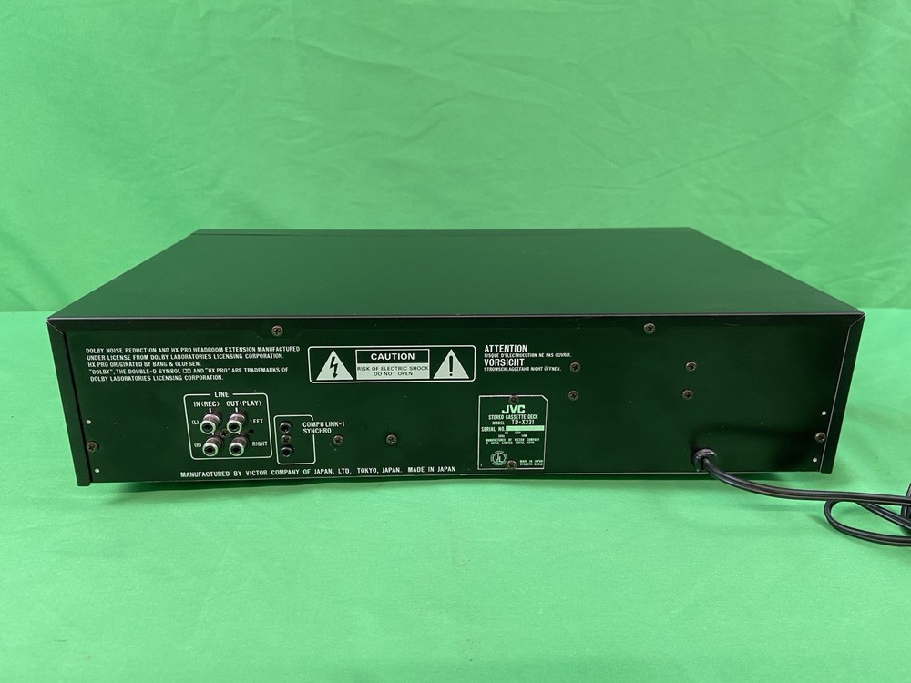 JVC TD X331 Stereo Cassette Deck | Excellent Condition!