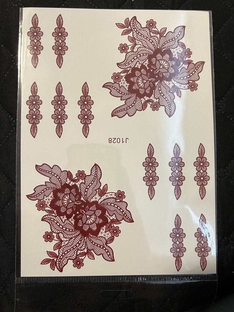 henna stickers