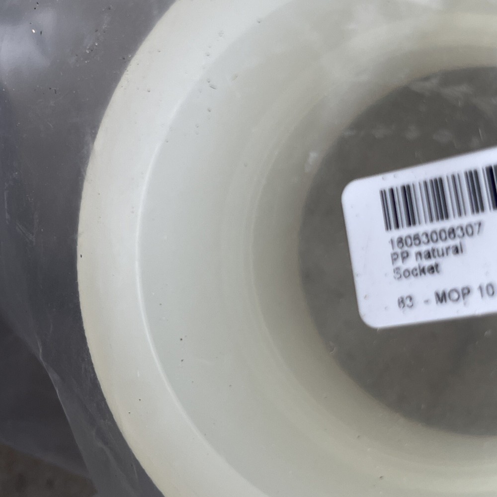 2 PPN SOCKET COUPLING 63MM POLYPURE AGRU
