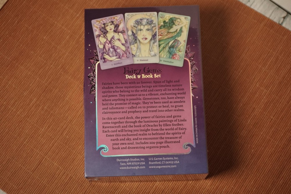 Fairy Gems Oracle Deck & Book Set