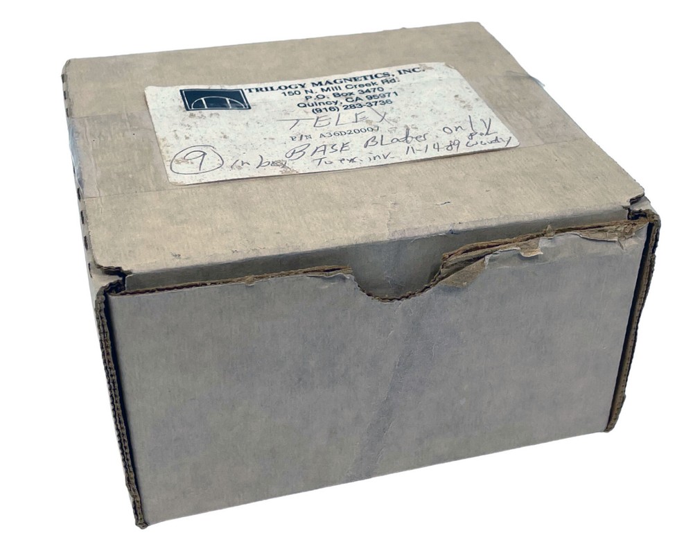 Triology Magnetics Telex Brass Base Plate A36D20007