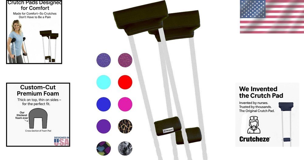 Crutch Accessories | Comfortable Padding Set