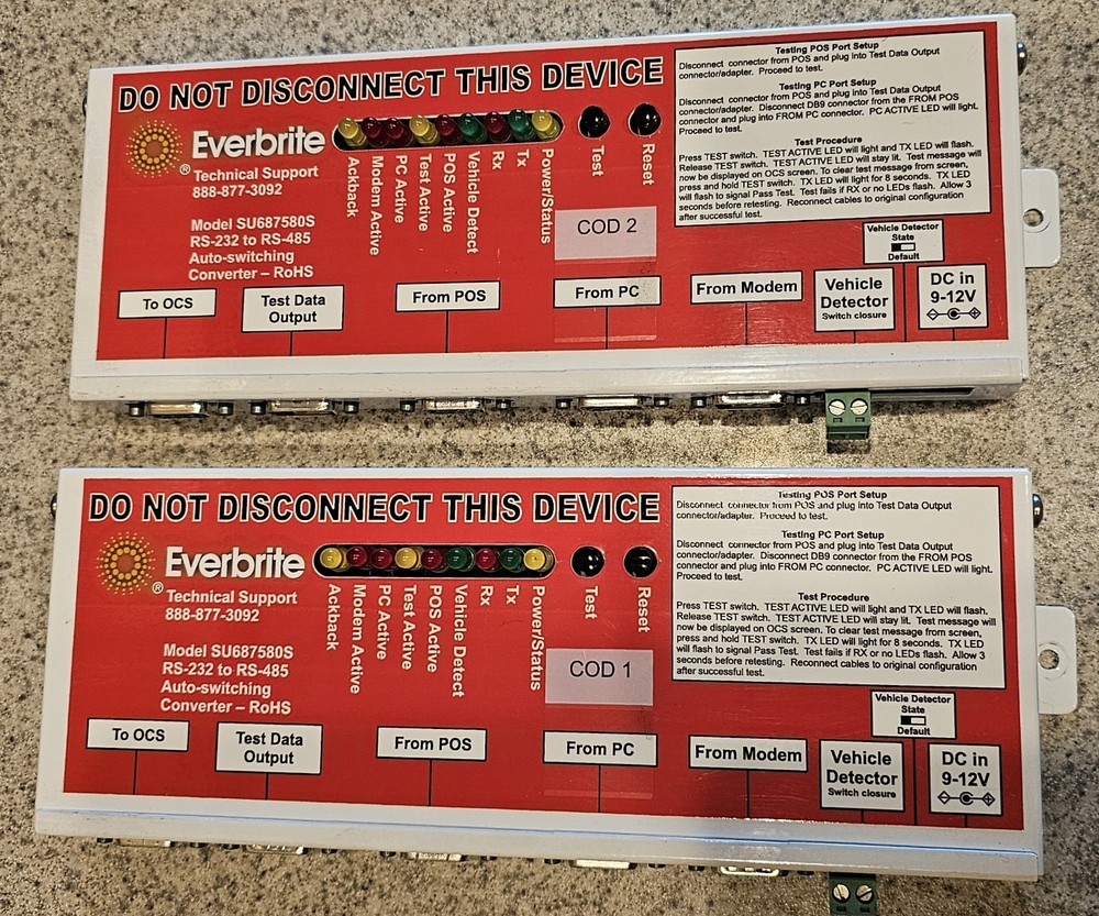 Everbright SU687580S COD Controler