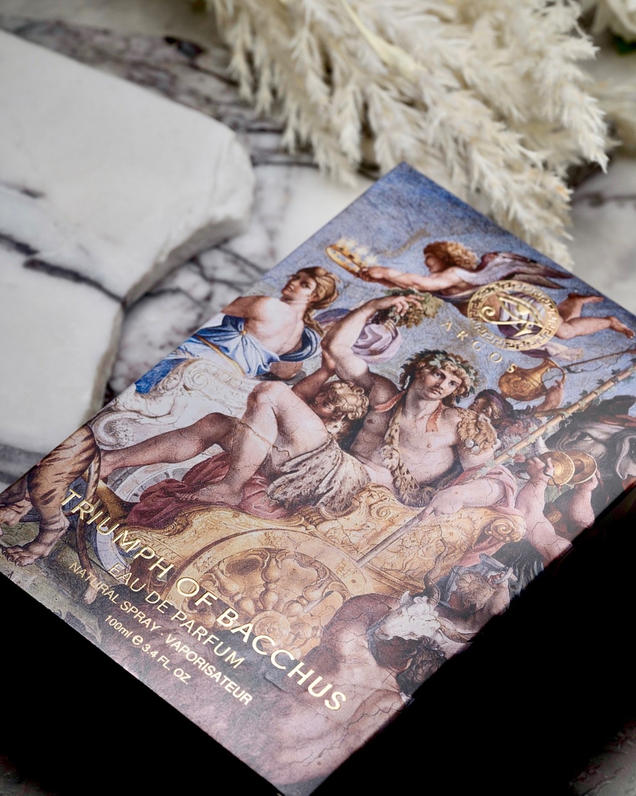 Argos Triumph of Bacchus 3.4oz/100mL Eau de Parfum - Brand New in Box