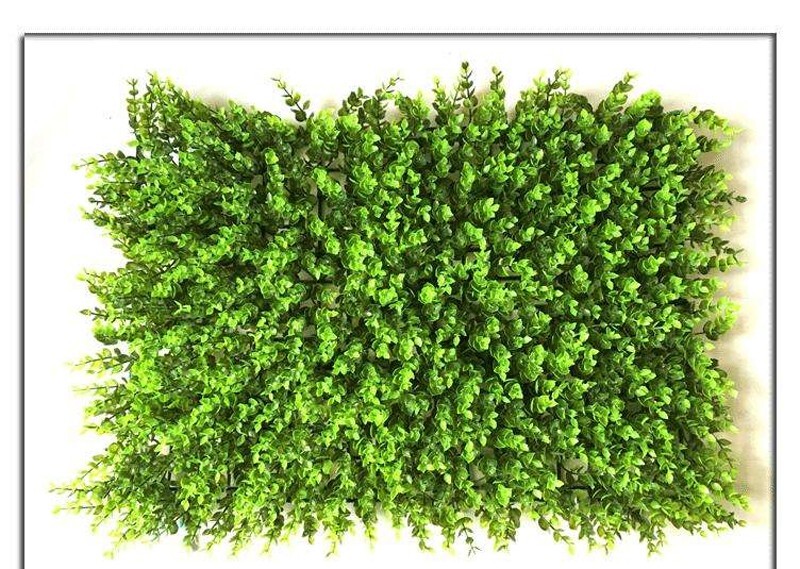 Plastic Encrypted Eucalyptus Simulation Plant Background Decoration 23.6x15.7''