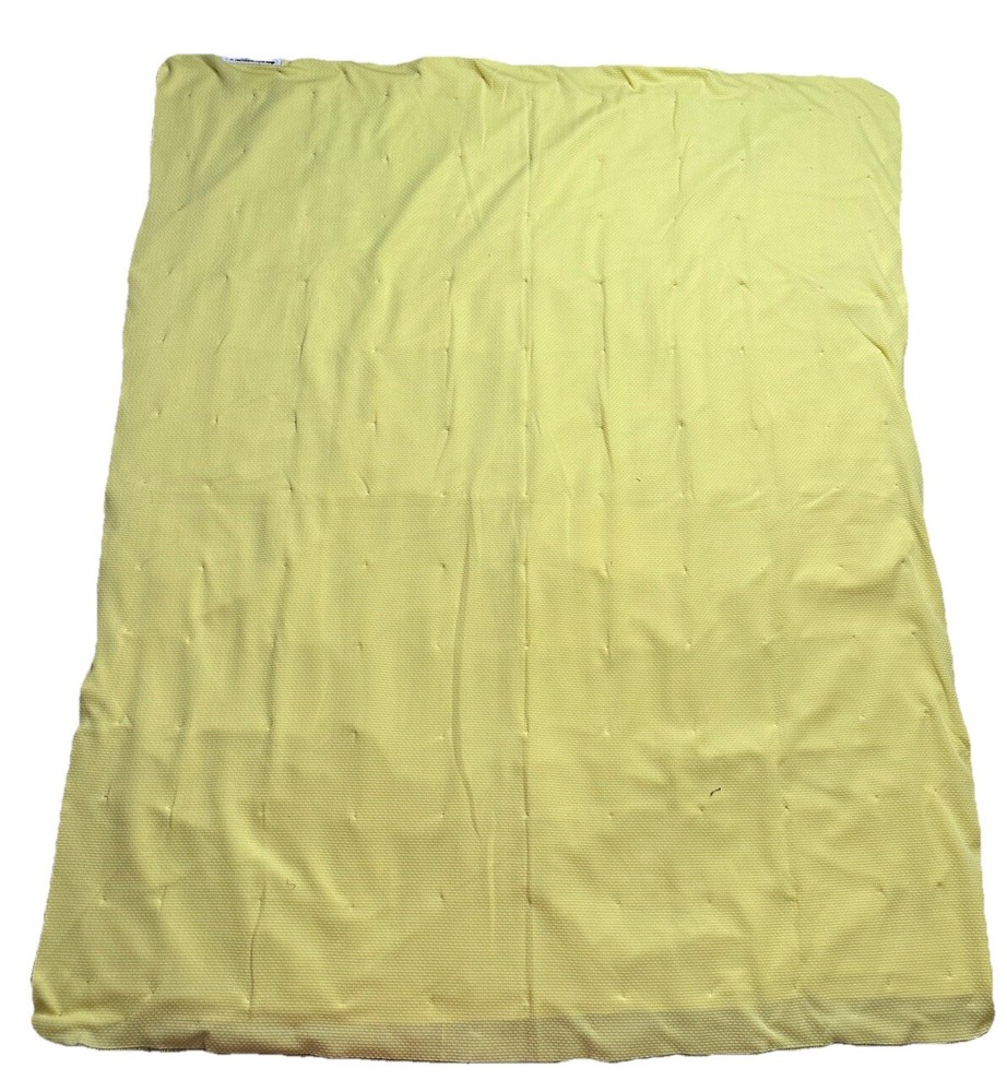 Handmade Quilt Blanket Handtie Patchwork Multi fabric Lap Throw Wheelchair Sofa