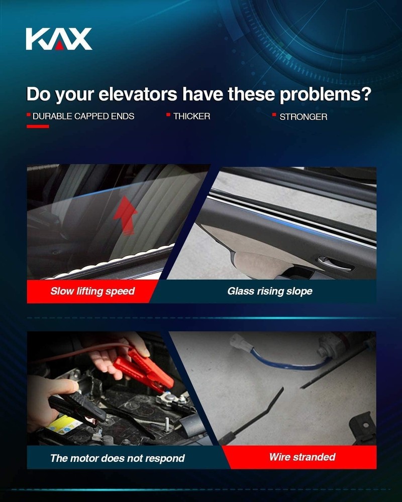 741-762 Power Window Regulator with Motor Assembly Front Left Driver Side