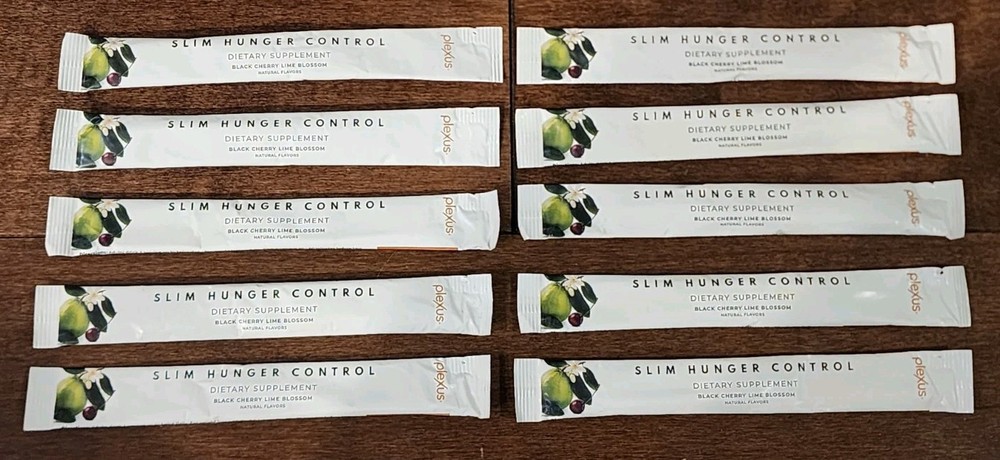 Plexus Hunger Control Black Cherry Lime Blossom 10 Packets New Sealed