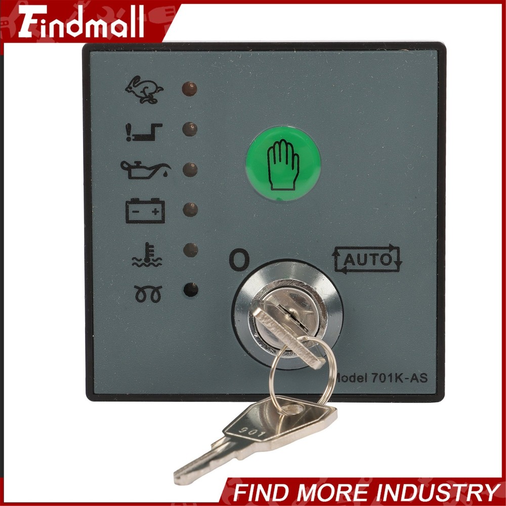 Findmall Generator Controller Automatic Start Module Control Panel DSE701AS