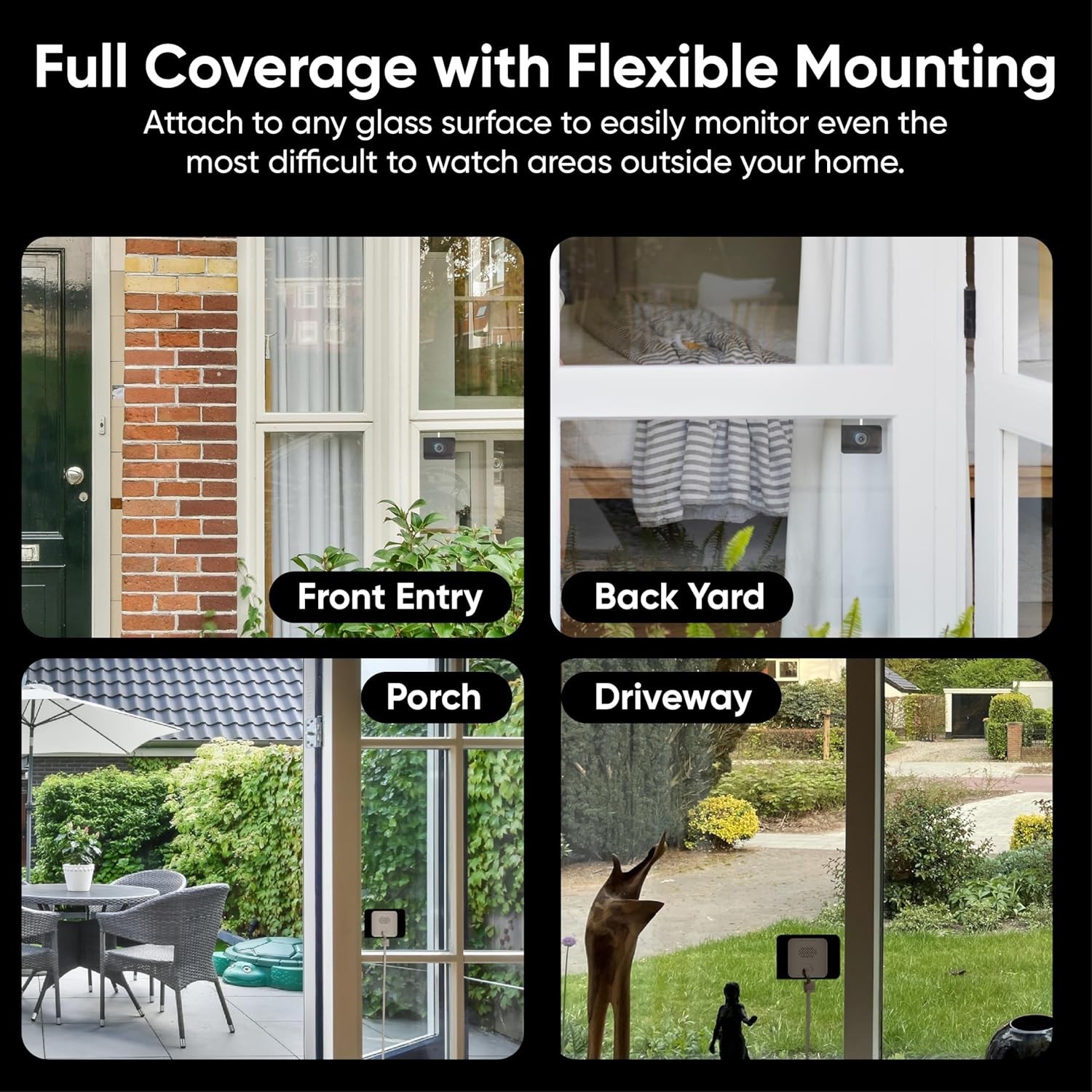 Wyze Window Cam, Color Night Vision - Factory Sealed