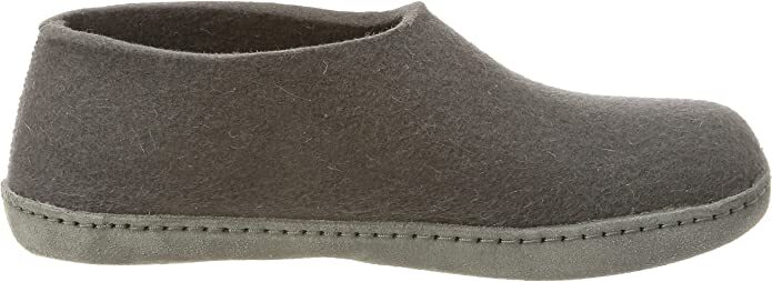 HAFLINGER Emils Slipper Asphalt GRAY Arch Support US 5 EU 36