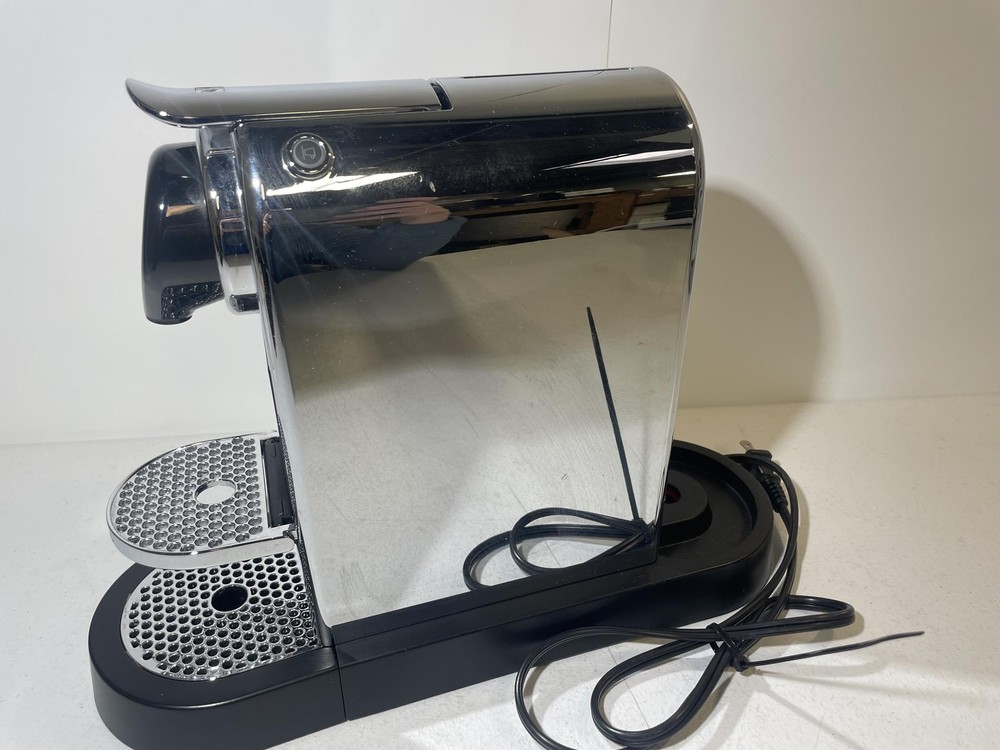 Nespresso CitiZ Espresso Machine by De'Longhi, Chrome *read description*