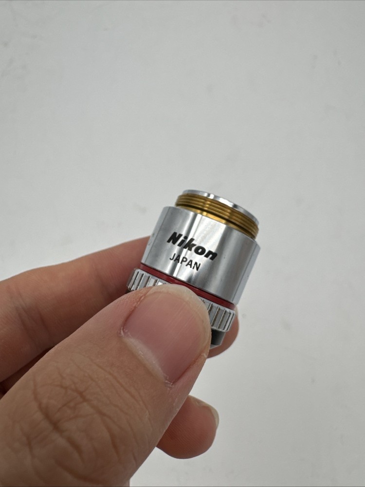 Nikon Microscope Objective Lens E Plan 4x/0.10