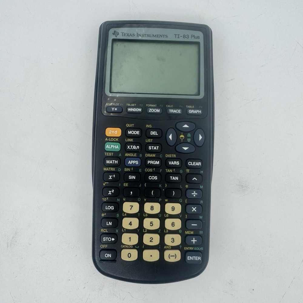 Texas Instruments TI-83 Plus Graphing Calculator – Tested & Working – Used